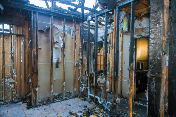 Professional Emergency Fire Cleanup technician working in Twain Harte, CA